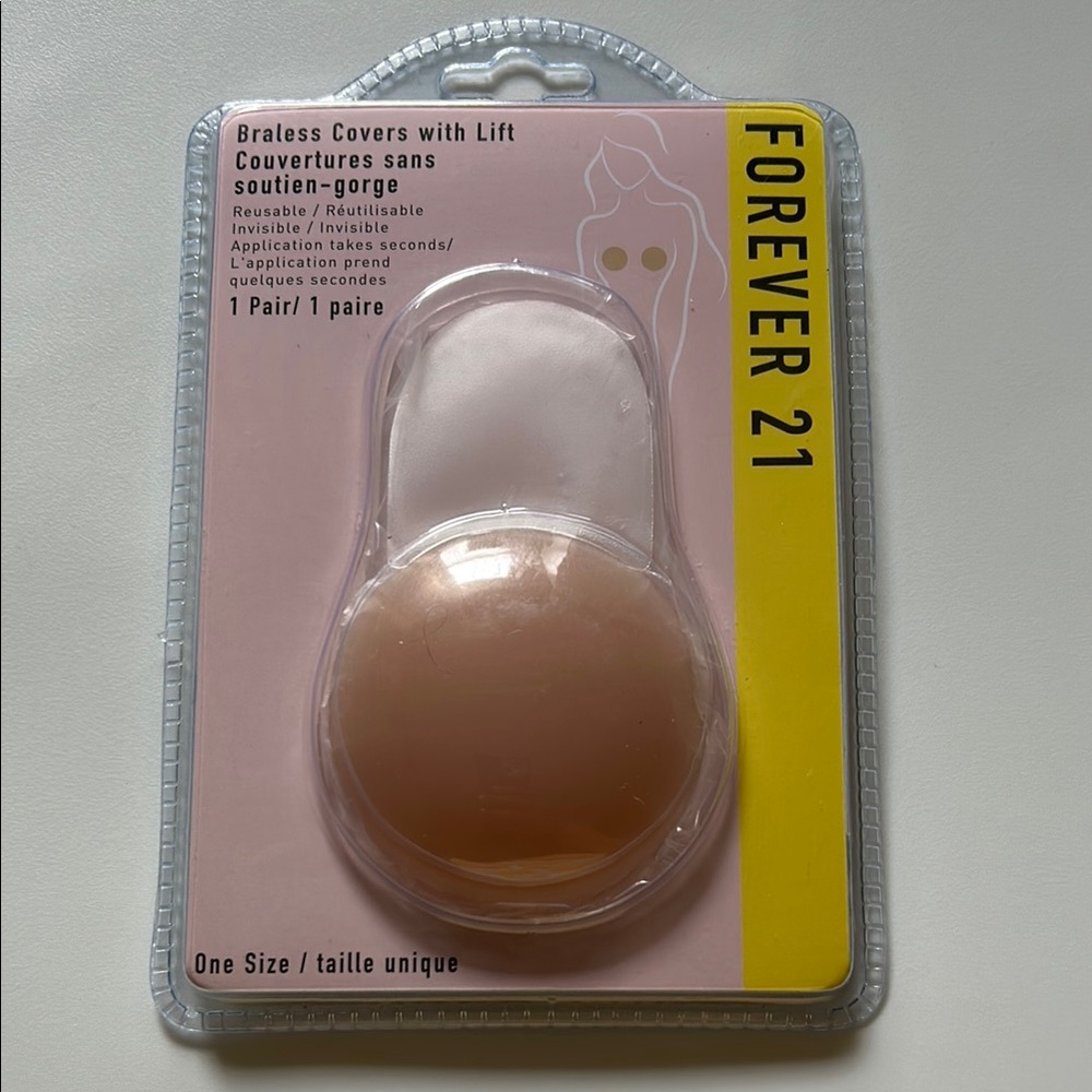 Nude Braless Covers with Lift by Forever 21